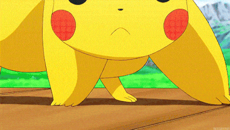 Lightning Pikachu Smack Kiss GIF