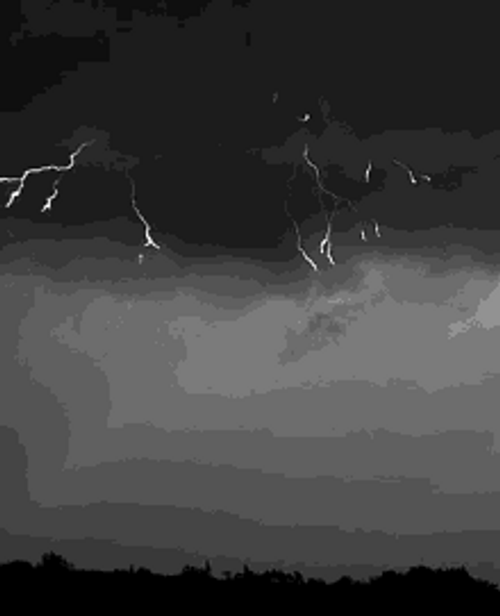 Lightning Reaching The Ground GIF