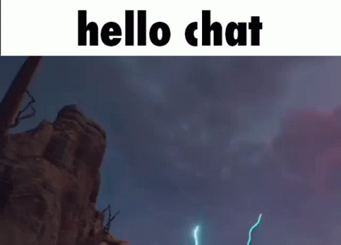 Lightning Strike Hello Chat