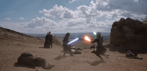Lightsaber Star Wars Duels GIF