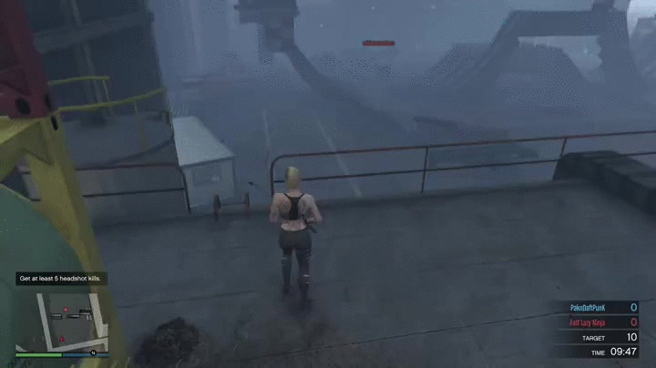 Like A Boss Jumps Off GIF