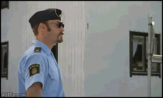 Like A Boss Policeman GIF