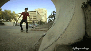Like A Boss Skate Boarding Trick GIF