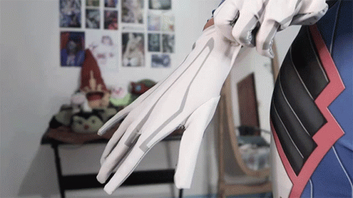 Like A Glove Cosplayer Hand GIF