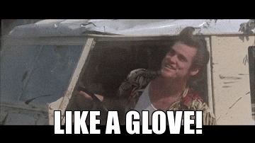 Like A Glove Jim Carrey GIF