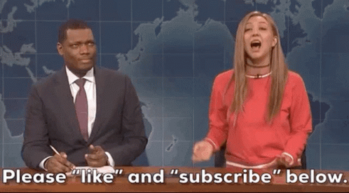 Michael Che Like And Subscribe GIF