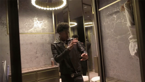 Lil Baby Grooving Arms Rolling Movement GIF