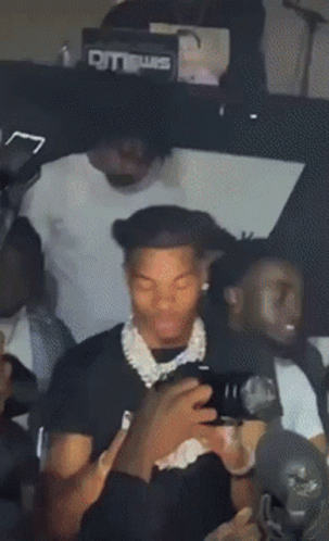 Lil Baby Love You Hand Signal On Audience GIF
