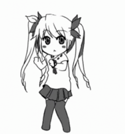 Lil Boom  Anime Girl Dancing GIF