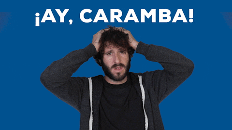 Lil Dicky Spanish Omg Ay Caramba GIF