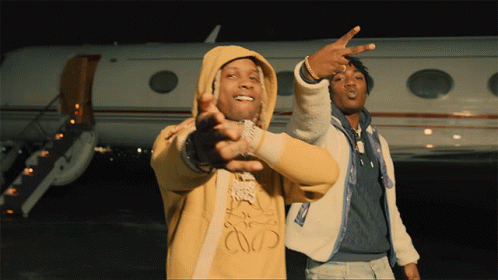 Lil Durk Firing Closer GIF