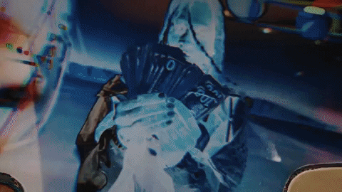 Lil Durk Money Fan GIF