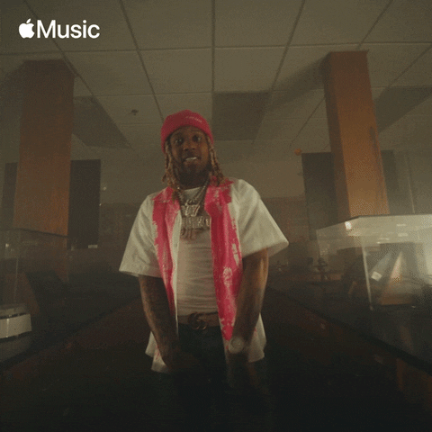Lil Durk Performing Voice Fire GIF