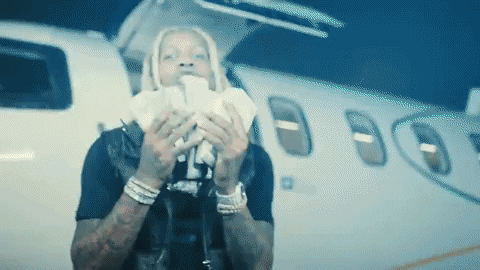 Lil Durk Smoking GIF