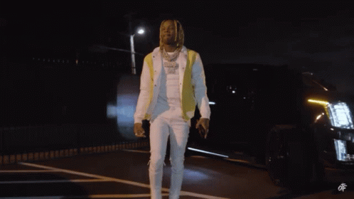 Lil Durk Walking GIF