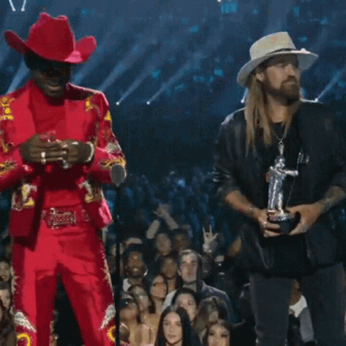 Lil Nas Long List GIF