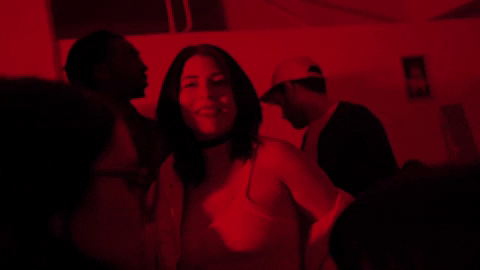 Lil Peep In Red Room GIF