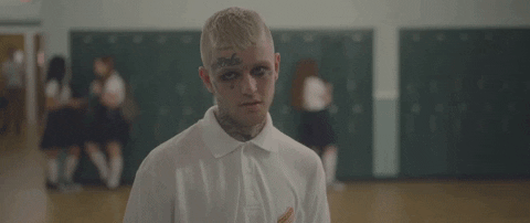 Lil Peep In School GIF