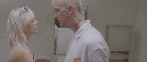 Lil Peep Kissing A Girl GIF