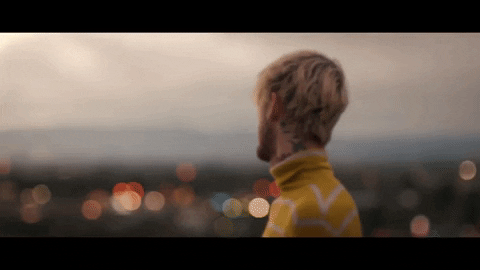Lil Peep Looking Back GIF