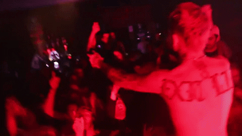 Lil Peep On Stage GIF