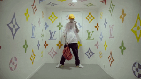 Lil Peep Standing GIF