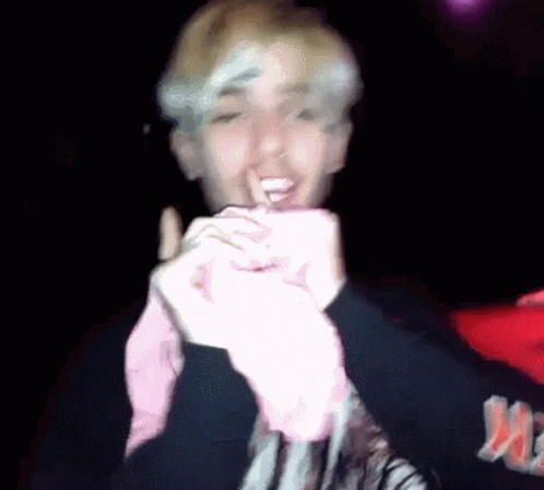 Lil Peep Talking To The Camera GIF
