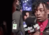 Lil Uzi Timid Smile Interview GIF