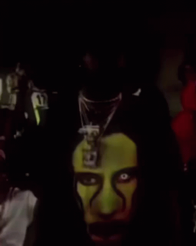 Lil Uzi Shoulder Shrug Scary Tee GIF