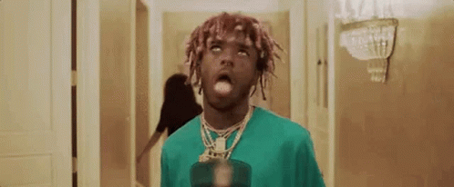 Lil Uzi Wacky Face Tongue Out GIF