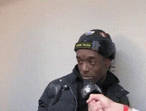 Lil Uzi Vert Awkward Interview GIF