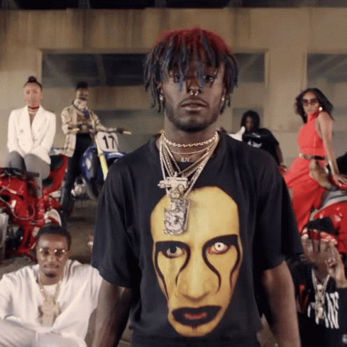 Lil Uzi Shrugging Shoulder GIF