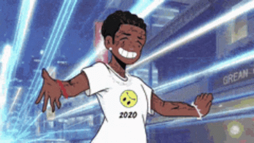 Lil Uzi Vert Cartoon Art GIF