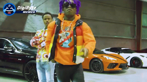 Lil Uzi Vert Popp Hunna Corvette GIF