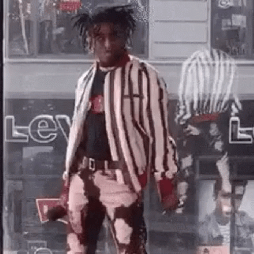 Lil Uzi Vert Shaking Shoulders GIF