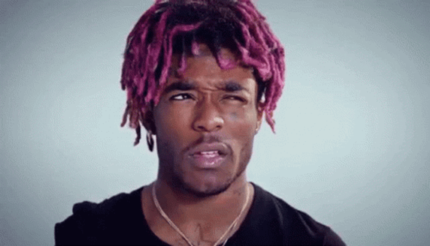 Lil Uzi Vert Thinking Eyes Rolled GIF