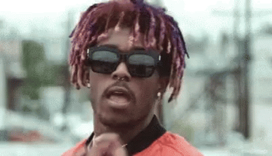 Lil Uzi Vert Wearing Shades GIF