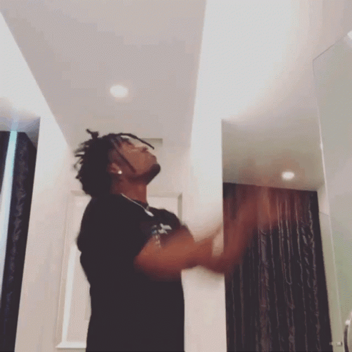 Lil Uzi Vert Weird Looking At Ceiling GIF