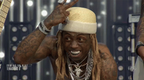 Lil Wayne Peace Sign GIF
