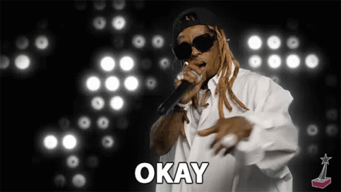 Lil Wayne Singing Ok GIF