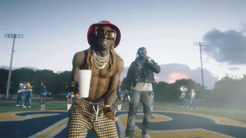 Lil Wayne Dancing On The Street GIF