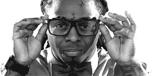 Lil Wayne Glasses GIF