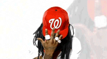 Lil Wayne Hiding GIF