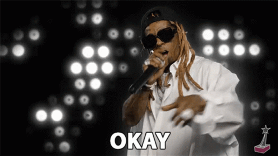 Lil Wayne Singing Ok GIF
