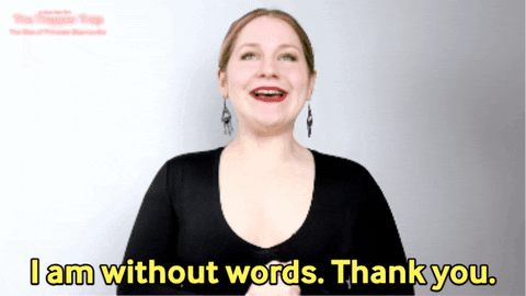 Lillee Jean Wowza Am Without Words Thank You GIF