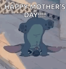 Lilo And Stitch Character Handstand On Head GIF