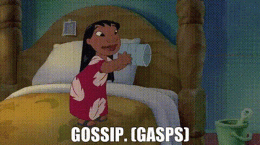 Lilo And Stitch Gossip GIF