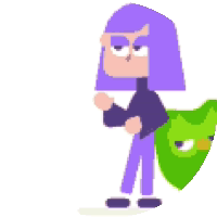 Lily And Duolingo GIF