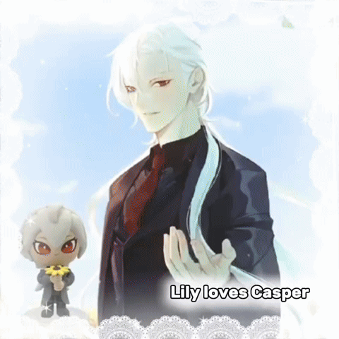 Lily Loves Casper Is Written On A Picture Of A Person GIF