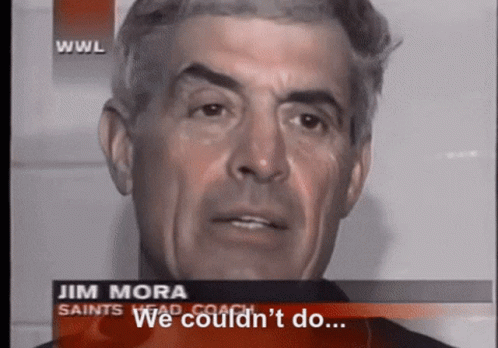 Lim Mora Saints Head Coach GIF